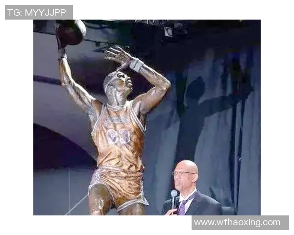 篮球明星雕塑展现运动精神与艺术魅力的完美结合